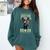 Boston Terrier Dad Boston Bull Bostie Dog Comfort Colors Sweatshirt Blue Spruce