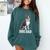 Boston Terrier Dog Dad Boston Terrier Dog Lovers Comfort Colors Sweatshirt Blue Spruce