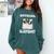 Boston Terrier Dog Official Sleepshirt Pajamas Nightgown For Men Women Girls Kids Comfort Colors Sweatshirt Blue Spruce