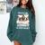 Boston Terrier Dog Official Sleepshirt Pajamas Nightgown Men Women Girls Kids Comfort Colors Sweatshirt Blue Spruce
