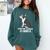 Boston Terrier Dog Owner Grandma Comfort Colors Sweatshirt Blue Spruce