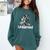 Boston Terrier Dog Untamed For Men Women Comfort Colors Sweatshirt Blue Spruce