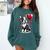 Boston Terrier Dog Valentine's Day Dog Owner Comfort Colors Sweatshirt Blue Spruce