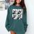 Boston Terrier Dogs With Sunglasses Photo Pets Meme Comfort Colors Sweatshirt Blue Spruce