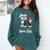 Boston Terrier Fart American Gentleman Non-Sporting Dog Comfort Colors Sweatshirt Blue Spruce