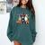 Boston Terrier Halloween Costume Mummy Witch Ghost Dog Lover For Men Women Kids Comfort Colors Sweatshirt Blue Spruce