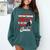 Boston Terrier Mom American Gentleman Dog Mother's Day Comfort Colors Sweatshirt Blue Spruce