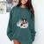 Boston Terrier In The Snow Merry Christmas Winter Comfort Colors Sweatshirt Blue Spruce