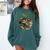 Camo Apple Camouflage Clothing School Student Camo Teacher Men Women Kids Comfort Colors Sweatshirt Blue Spruce