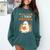 You Cant Scare Me I Teach Preschool Halloween Teacher Comfort Colors Sweatshirt Blue Spruce