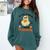 You Can't Scare Me I Teach Preschool Teacher Halloween Ghost Men Women Comfort Colors Sweatshirt Blue Spruce