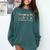 Changing The World Science Of Reading Women Men -Adults Dyslexia Teacher Comfort Colors Sweatshirt Blue Spruce