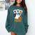 Chemistry Boo Ghost Element Of Surprise Science Teacher Tee Comfort Colors Sweatshirt Blue Spruce