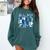 Choose To Include Inclusion Matters Autism Awareness Teacher Comfort Colors Sweatshirt Blue Spruce