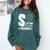 Christian Teacher S Is For Sunday School Essentials Comfort Colors Sweatshirt Blue Spruce
