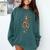 Christmas Musical Note Music Lover Teacher Sing Carols Jesus Comfort Colors Sweatshirt Blue Spruce