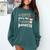 Coffee Gives Me Teacher Powers Teacher Comfort Colors Sweatshirt Blue Spruce