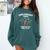 Complementary Colors Art Teacher Pun Shirt Comfort Colors Sweatshirt Blue Spruce