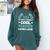 Cool Teacher Saying Teaching Student Men Women Comfort Colors Sweatshirt Blue Spruce