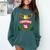 Crayon Box Fun Teacher Student Crayon Squad Halloween 2023 Comfort Colors Sweatshirt Blue Spruce Crayon Box Fun Teacher Student Crayon Squad Halloween 2023 Comfort Colors Sweatshirt Blue Spruce
