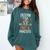 Creepin It Real Pre-K Monsters Halloween Preschool Teacher Comfort Colors Sweatshirt Blue Spruce Creepin It Real Pre-K Monsters Halloween Preschool Teacher Comfort Colors Sweatshirt Blue Spruce