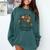 Cultivando Bilingues Dual Language Crew Bilingual Teacher Men Women Girls Kids Comfort Colors Sweatshirt Blue Spruce