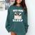 Cute Boston Terrier Need More Sleep Pajamas Nightgown Comfort Colors Sweatshirt Blue Spruce