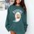 Cute Ghost Book Reading Halloween Teacher Comfort Colors Sweatshirt Blue Spruce Cute Ghost Book Reading Halloween Teacher Comfort Colors Sweatshirt Blue Spruce
