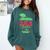 Cute Pretty Educators & Teacher Aka Educator Comfort Colors Sweatshirt Blue Spruce