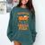 Cute Thanksgiving Teacher Thankful For My Sweetie Pies Mom Comfort Colors Sweatshirt Blue Spruce
