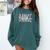 Dance Teacher Appreciation Dance Instructor Dancing Teacher Comfort Colors Sweatshirt Blue Spruce