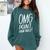 Dancing Great For Dance Teachers Coach T-Shirt Comfort Colors Sweatshirt Blue Spruce