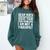Dear Math Grow Up Solve Your Own Problems Math Teacher Comfort Colors Sweatshirt Blue Spruce