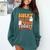 What Are We Doing Today Halloween PE Spooky Teacher Comfort Colors Sweatshirt Blue Spruce