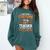 I Don't Need a Costume I'm An Art Teacher Retro Halloween Comfort Colors Sweatshirt Blue Spruce