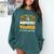 I Don't Need A Costume I'm Chemistry Teacher Cool Halloween Comfort Colors Sweatshirt Blue Spruce