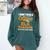 I Don't Need A Costume I'm A ELA Teacher Halloween Comfort Colors Sweatshirt Blue Spruce