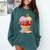Dripping Apple Ice Cream Cone Cute Teacher Appreciation Comfort Colors Sweatshirt Blue Spruce Dripping Apple Ice Cream Cone Cute Teacher Appreciation Comfort Colors Sweatshirt Blue Spruce