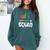 Dyslexia Awareness Month Dyslexia Teacher Therapist Comfort Colors Sweatshirt Blue Spruce