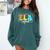 ELA Squad Teacher Back To School English Language Arts Comfort Colors Sweatshirt Blue Spruce ELA Squad Teacher Back To School English Language Arts Comfort Colors Sweatshirt Blue Spruce
