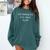 En Francais S'Il Vous Plait French Teacher Back To School Comfort Colors Sweatshirt Blue Spruce En Francais S'Il Vous Plait French Teacher Back To School Comfort Colors Sweatshirt Blue Spruce