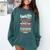 English Teacher Comfort Colors Sweatshirt Blue Spruce English Teacher Comfort Colors Sweatshirt Blue Spruce
