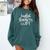 English Teachers Are Lit Teacher Appreciation Comfort Colors Sweatshirt Blue Spruce