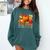 Fall Vibes Costume Teacher Thanksgiving Leopard Gnome Comfort Colors Sweatshirt Blue Spruce Fall Vibes Costume Teacher Thanksgiving Leopard Gnome Comfort Colors Sweatshirt Blue Spruce