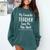 My Favorite Teacher Gave Me This Shirt Dad Daughter Comfort Colors Sweatshirt Blue Spruce