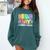 Field Day Green Team For Teacher Kids Field Day Games Comfort Colors Sweatshirt Blue Spruce Field Day Green Team For Teacher Kids Field Day Games Comfort Colors Sweatshirt Blue Spruce