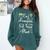 French Teacher En Francais S'Il Vous Plait End Of Year Comfort Colors Sweatshirt Blue Spruce French Teacher En Francais S'Il Vous Plait End Of Year Comfort Colors Sweatshirt Blue Spruce