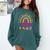 Future Kids Career Teacher Rainbow Boy Girl Graduations Comfort Colors Sweatshirt Blue Spruce Future Kids Career Teacher Rainbow Boy Girl Graduations Comfort Colors Sweatshirt Blue Spruce