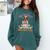 This Girl Loves Watermelon And Her Boston Terrier Dog Mother Comfort Colors Sweatshirt Blue Spruce