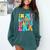 In My Glowing Teacher Era Groovy Colorful Bright Comfort Colors Sweatshirt Blue Spruce In My Glowing Teacher Era Groovy Colorful Bright Comfort Colors Sweatshirt Blue Spruce